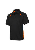 Black/Orange