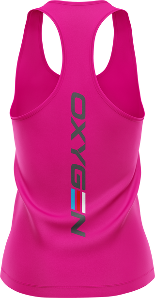 Oxygen Ladies Raceback Singlet Style 2