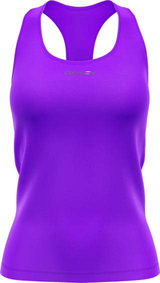 Oxygen Ladies Raceback Singlet Style 1