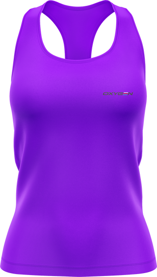 Oxygen Ladies Raceback Singlet Style 2