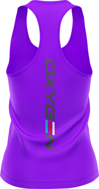 Oxygen Ladies Raceback Singlet Style 1