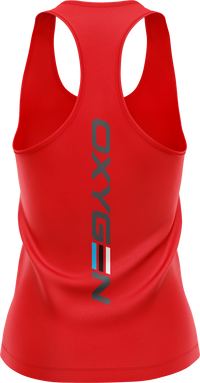 Oxygen Ladies Raceback Singlet Style 1