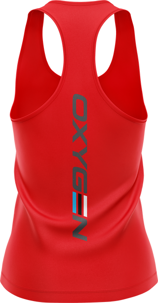 Oxygen Ladies Raceback Singlet Style 2
