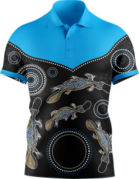 Hi Vis Aboriginal Platypus Short Sleeve Polo