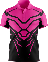 Hi Vis Armor Tech Pattern Short Sleeve Polo