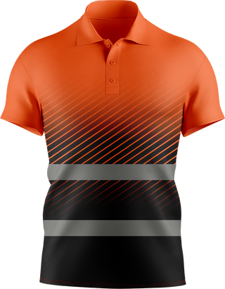 Hi Vis Reflective Safety Pattern Short Sleeve tshirt