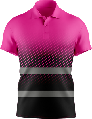 Hi Vis Reflective Safety Pattern Short Sleeve tshirt