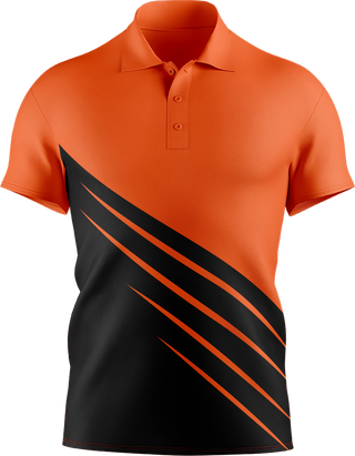 Hi Vis Diagonal Stripe Short Sleeve tshirt