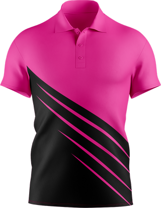 Hi Vis Diagonal Stripe Short Sleeve tshirt