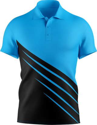 Hi Vis Diagonal Stripe Short Sleeve tshirt