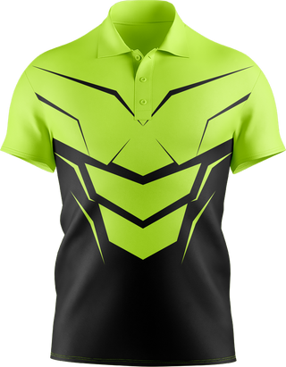 Hi Vis Layered Chevron Short Sleeve tshirt