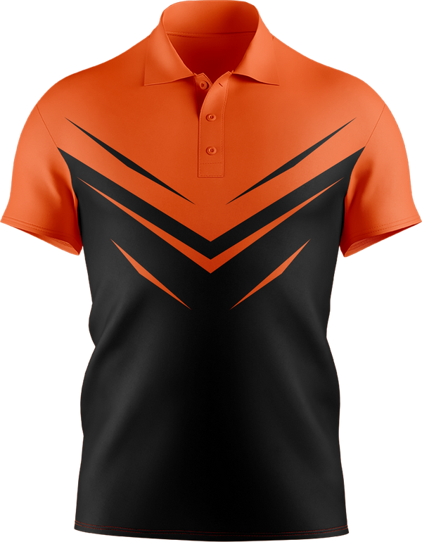 Hi Vis Athletic Chevron Short Sleeve Polo