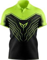 Hi Vis Tech Chevron Short Sleeve Polo