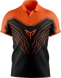 Hi Vis Tech Chevron Short Sleeve Polo