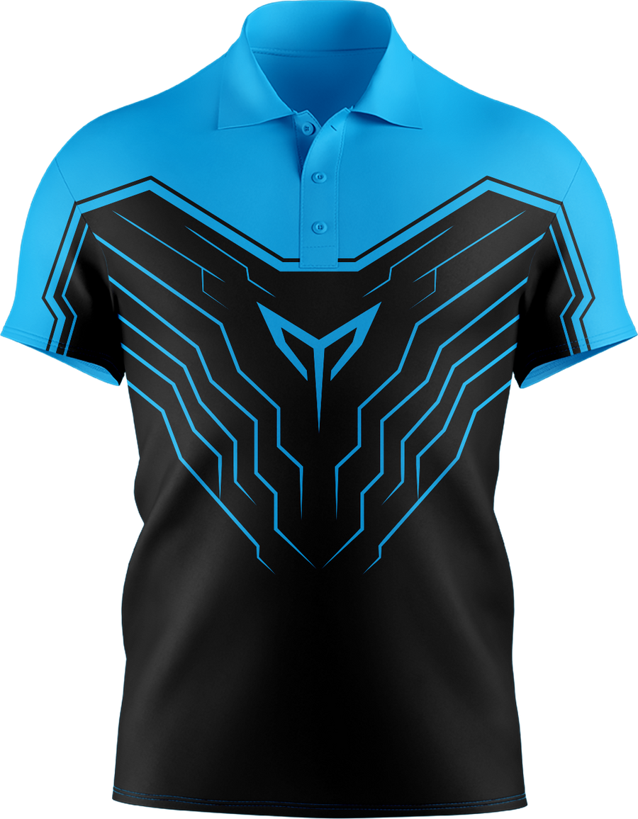 Hi Vis Tech Chevron Short Sleeve Polo