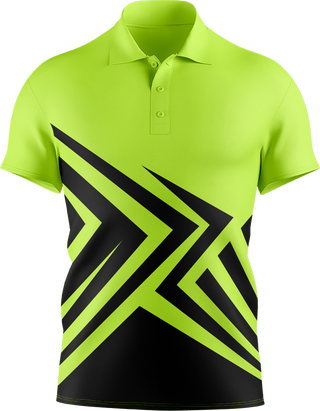 Hi Vis Angular Arrow Pattern Short Sleeve tshirt