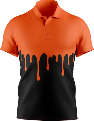 Hi Vis Paint Drip Short Sleeve tshirt
