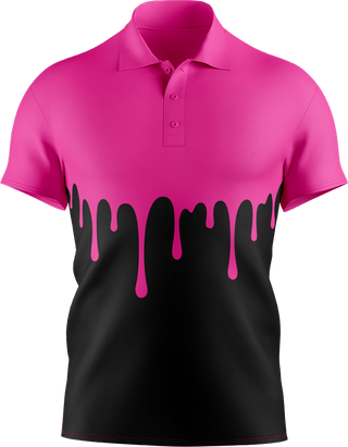Hi Vis Paint Drip Short Sleeve tshirt