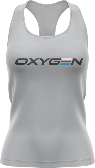 Oxygen Ladies Raceback Singlet Style 3