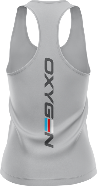 Oxygen Ladies Raceback Singlet Style 2