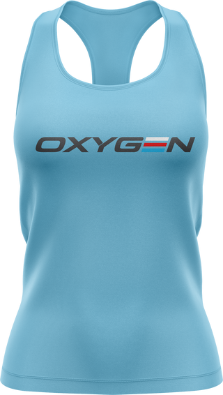 Oxygen Ladies Raceback Singlet Style 3