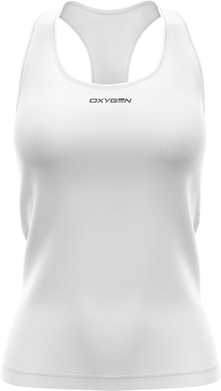 Oxygen Ladies Raceback Singlet Style 1