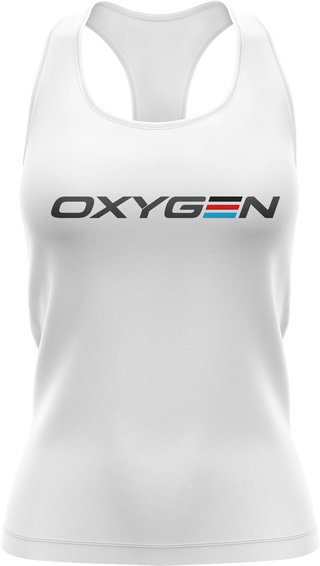 Oxygen Ladies Raceback Singlet Style 3