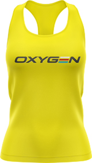 Oxygen Ladies Raceback Singlet Style 3