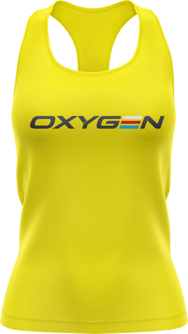Oxygen Ladies Raceback Singlet Style 3
