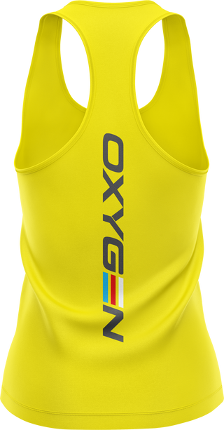 Oxygen Ladies Raceback Singlet Style 2
