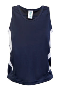 Accelerator Singlet: Kids Cool Dry Singlet - kustomteamwear.com