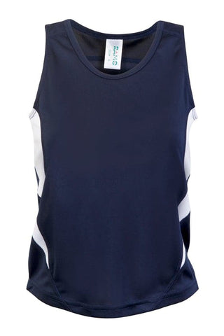 Accelerator Singlet: Kids Cool Dry Singlet - kustomteamwear.com