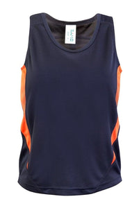 Accelerator Singlet: Kids Cool Dry Singlet - kustomteamwear.com