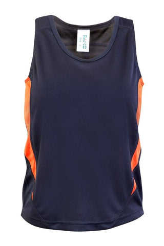 Accelerator Singlet: Kids Cool Dry Singlet - kustomteamwear.com