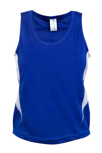 Accelerator Singlet: Kids Cool Dry Singlet - kustomteamwear.com