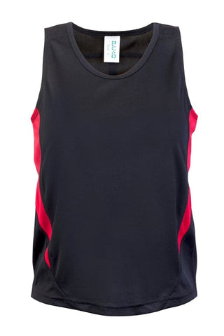 Accelerator Singlet: Kids Cool Dry Singlet - kustomteamwear.com