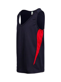 Accelerator Singlet: Kids Cool Dry Singlet - kustomteamwear.com