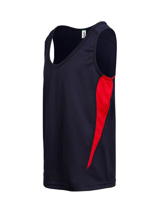 Accelerator Singlet: Kids Cool Dry Singlet - kustomteamwear.com