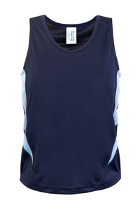 Accelerator Singlet: Kids Cool Dry Singlet - kustomteamwear.com