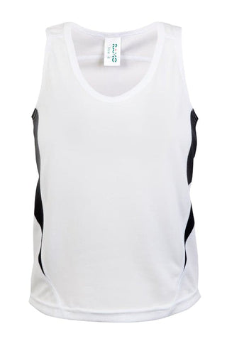 Accelerator Singlet: Kids Cool Dry Singlet - kustomteamwear.com
