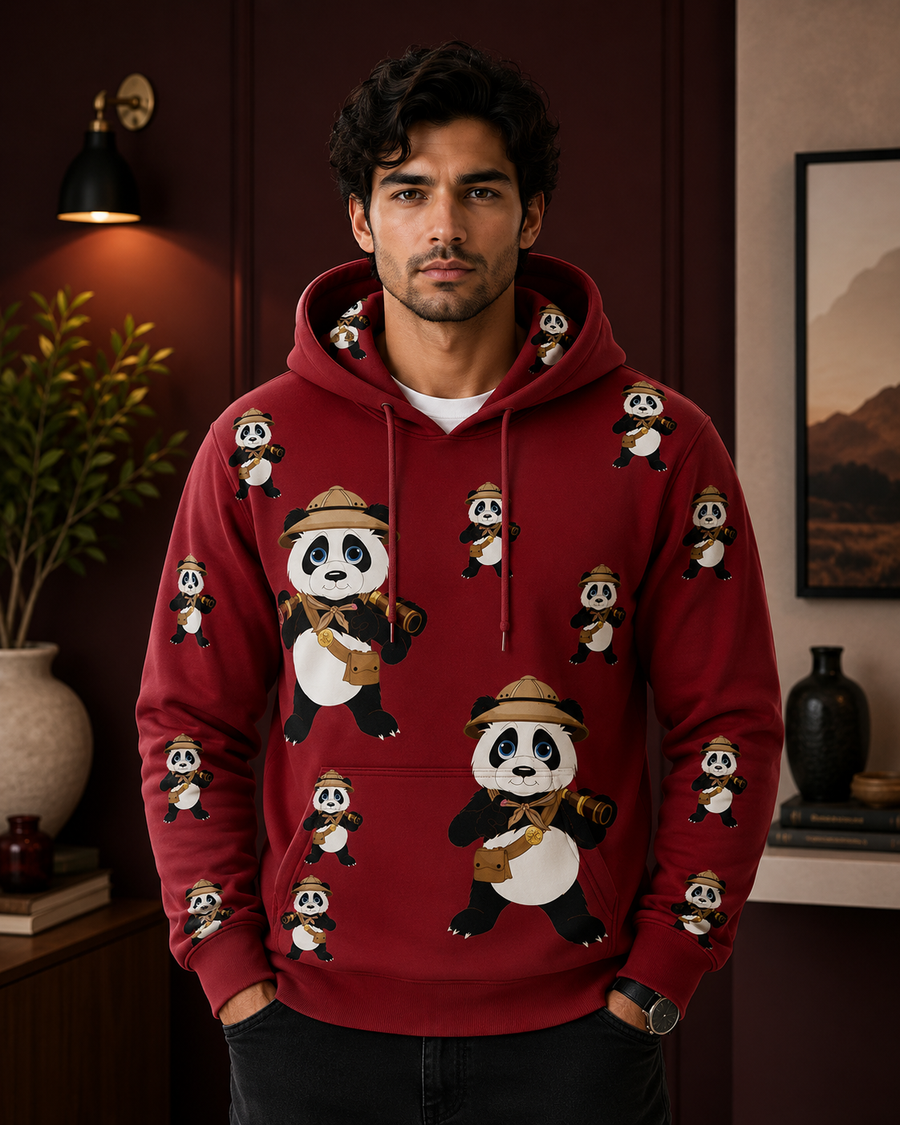 Explorer Panda Hoodies