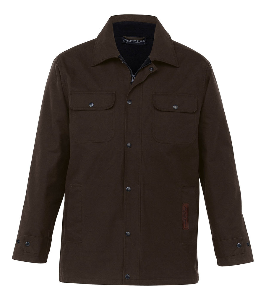 Agri Station Tundra Oilskin Jacket - kustomteamwear.com