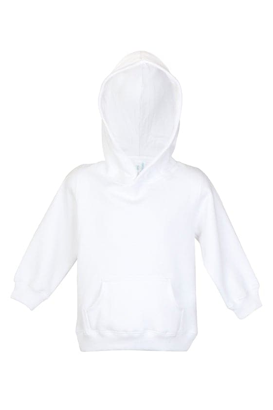 Babies Fleece Hoodie - with Jersey Lining Hood - kustomteamwear.com