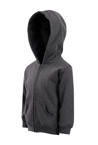 Babies Fleece Hoodie - with Jersey Lining Hood - kustomteamwear.com