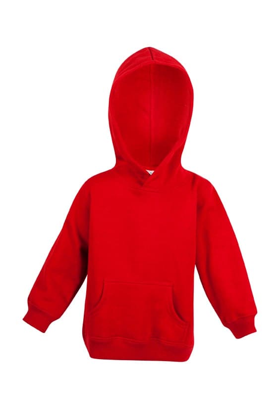 Babies Fleece Hoodie - with Jersey Lining Hood - kustomteamwear.com