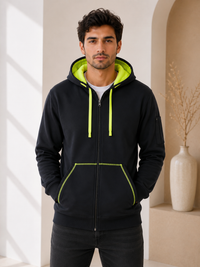 Full zip Super Brushed Fleece Hoodie
