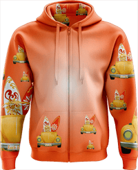 Beach Bum Full Zip Hoodies Jacket - fungear.com.au