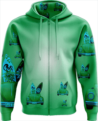 Beach Bum Full Zip Hoodies Jacket - fungear.com.au