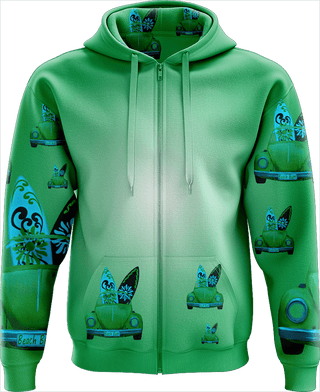 Beach Bum Full Zip Hoodies Jacket - fungear.com.au