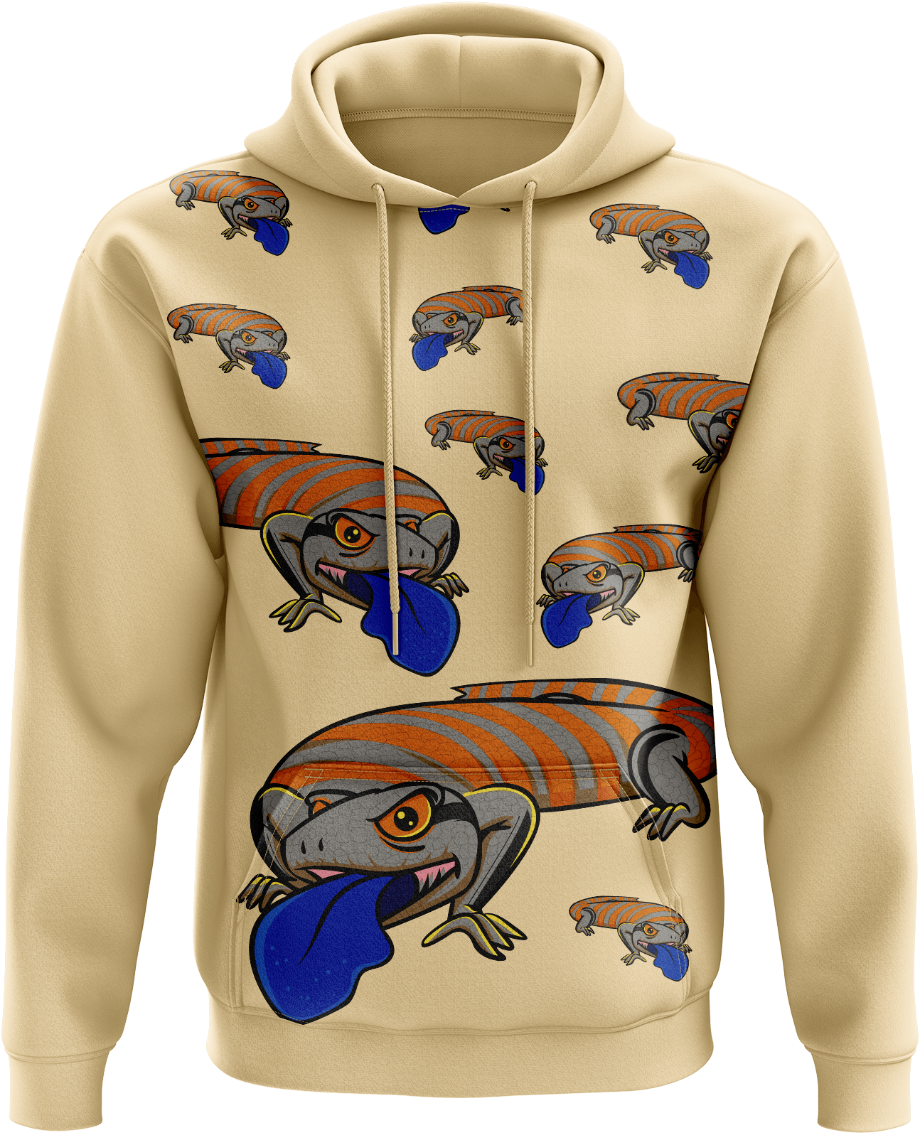 Bluey Lizard Hoodies - fungear.com.au